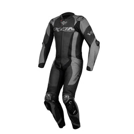Ixon Vortex 3 Leather One Piece Suit - Black
