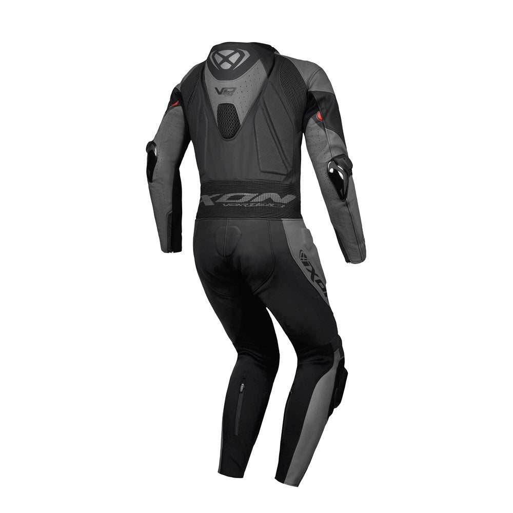 Ixon Vortex 3 Leather One Piece Suit - Black