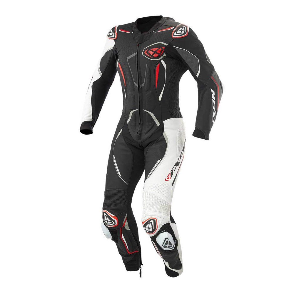 Ixon Demonio One Piece Suit - Black/White/Red