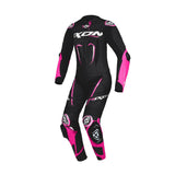 Ixon Vortex 3 Ladies One Piece Suit - Black/Pink/White