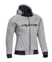 Load image into Gallery viewer, Ixon Palermo Lady Hoodie - Grey/Pink