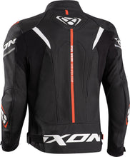 Load image into Gallery viewer, Ixon Jackal Leather Jacket - Black/White/Red
