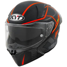 Load image into Gallery viewer, KYT R2R Concept Helmet - Matt Black/Red