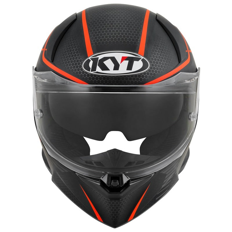 KYT R2R Concept Helmet - Matt Black/Red