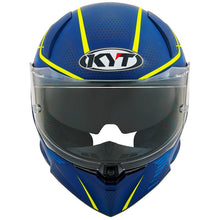 Load image into Gallery viewer, KYT R2R Concept Helmet - Matt Blue/Yellow