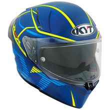 Load image into Gallery viewer, KYT R2R Concept Helmet - Matt Blue/Yellow