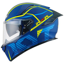 Load image into Gallery viewer, KYT R2R Concept Helmet - Matt Blue/Yellow