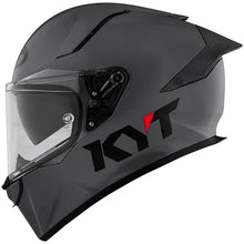 Load image into Gallery viewer, KYT R2R Plain Helmet - Gorilla Grey