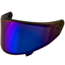 Load image into Gallery viewer, KYT R2R Visor - Iridium Blue