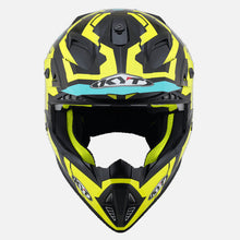 Load image into Gallery viewer, KYT Jumpshot 3 Black Aqua Blue