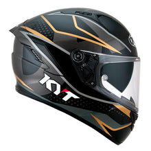 Load image into Gallery viewer, KYT NF-R Davo Replica Helmet - Black Grey Gold
