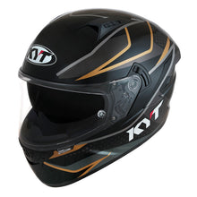 Load image into Gallery viewer, KYT NF-R Davo Replica Helmet - Black Grey Gold