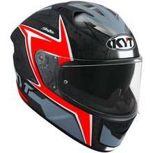 Load image into Gallery viewer, KYT NF-R Mindset Helmet - Matt Anthracite Red