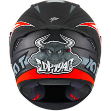 Load image into Gallery viewer, KYT NF-R Mindset Helmet - Matt Anthracite Red