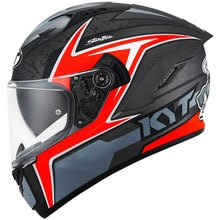 Load image into Gallery viewer, KYT NF-R Mindset Helmet - Matt Anthracite Red