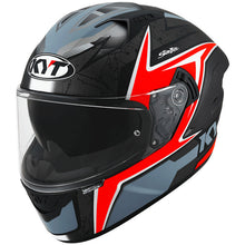 Load image into Gallery viewer, KYT NF-R Mindset Helmet - Matt Anthracite Red