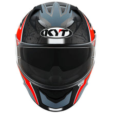 Load image into Gallery viewer, KYT NF-R Mindset Helmet - Matt Anthracite Red