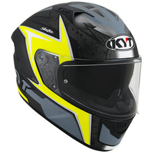 Load image into Gallery viewer, KYT NF-R Mindset Helmet - Matt Anthracite Yellow
