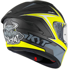 Load image into Gallery viewer, KYT NF-R Mindset Helmet - Matt Anthracite Yellow