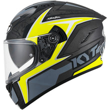 Load image into Gallery viewer, KYT NF-R Mindset Helmet - Matt Anthracite Yellow