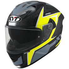 Load image into Gallery viewer, KYT NF-R Mindset Helmet - Matt Anthracite Yellow