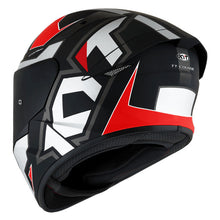 Load image into Gallery viewer, KYT TT-Course Electron Helmet - Matt Grey Red