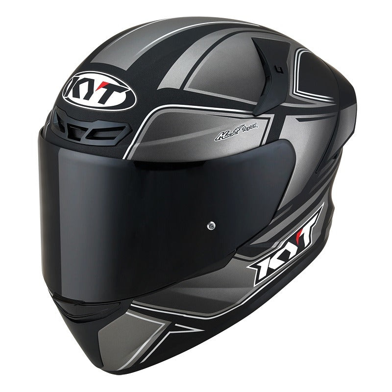 KYT TT Course Tourist Helmet - Matt Cool Grey