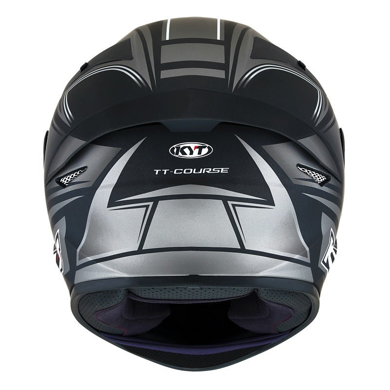 KYT TT Course Tourist Helmet - Matt Cool Grey