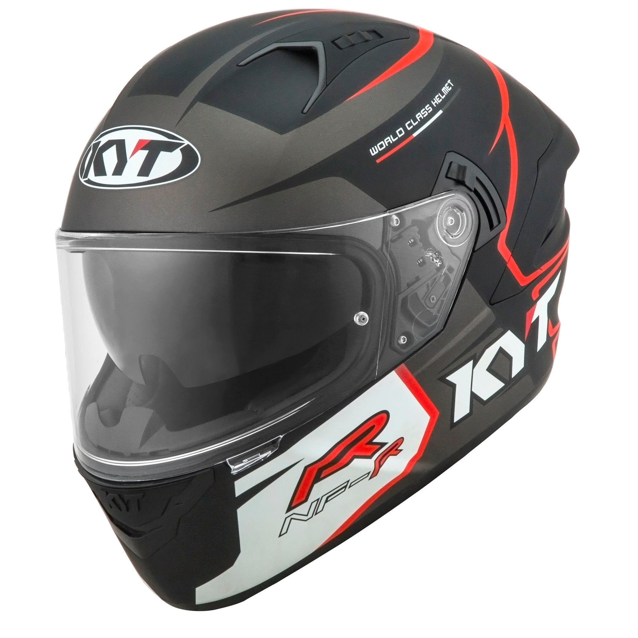 KYT NF-R Track Matt Grey Helmet