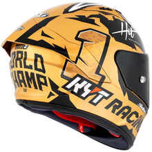 Load image into Gallery viewer, KYT NZ Race Augusto World Champion 2022 Gold Le Helmet