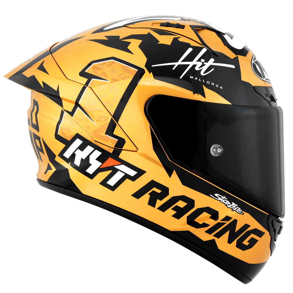 KYT NZ Race Augusto World Champion 2022 Gold Le Helmet