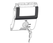 Load image into Gallery viewer, Shad Replacement Lock System For SH48 Top Caser Dark Grey Premium