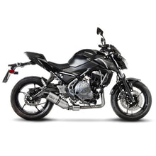 Load image into Gallery viewer, LV One Evo Stainless Steel Full Exhaust System w/Carbon End Cap for Kawasaki Ninja 650/Z650 17-20