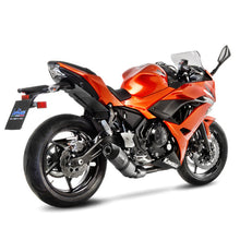 Load image into Gallery viewer, LV One Evo Stainless Steel Full Exhaust System w/Carbon End Cap for Kawasaki Ninja 650/Z650 17-20