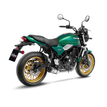 Load image into Gallery viewer, LV One Evo Stainless Steel Full Exhaust System w/Slash Cut Carbon End Cap for Kawasaki Ninja 650/Z 650 21-22/Versys 650 21-22