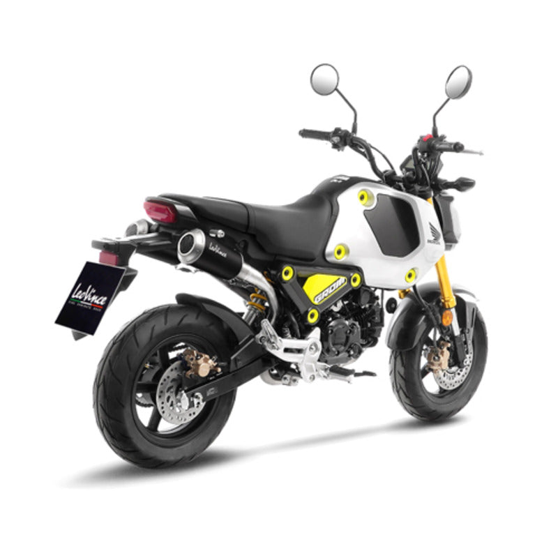 LV Full Syst 2 LV-10 Stainless Black Dual Hi Mount MSX 125 / Grom '21>