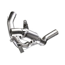 Load image into Gallery viewer, LV Link Pipe (Cat Elim.) Stainless M'Strada 1200/S '10>'14 (Orig. &amp; LV Exhaust) (Fits W Orig. C Stand)