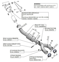 Load image into Gallery viewer, LV Link Pipe (Cat Elim.) Stainless YZF-R1/M '15> (Comp. W Orig. &amp; LV Factory-S Exhaust) *Not LV-10