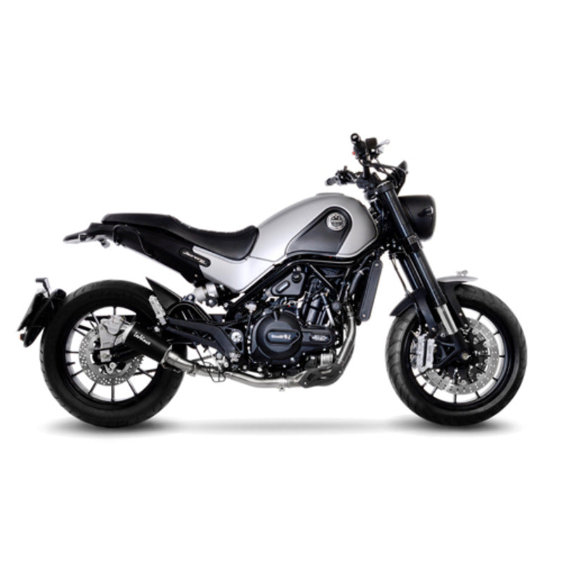 LV Link Pipe (Cat Elim.) Stainless Leoncino/Trail 500 '17>  (Orig. & Leovince Exhaust)