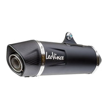 Load image into Gallery viewer, LV Nero Stainless Black Slip-On Muffler w/Carbon End Cap for Triumph Tiger 800 XC/XCA/XCX/XR/XRX 11-16