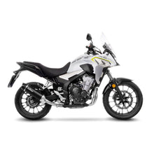 Load image into Gallery viewer, LV Slip-On A Nero Stainless Black CB500 F / X / CBR500R '19> (Fits W Orig. Cent Stand)