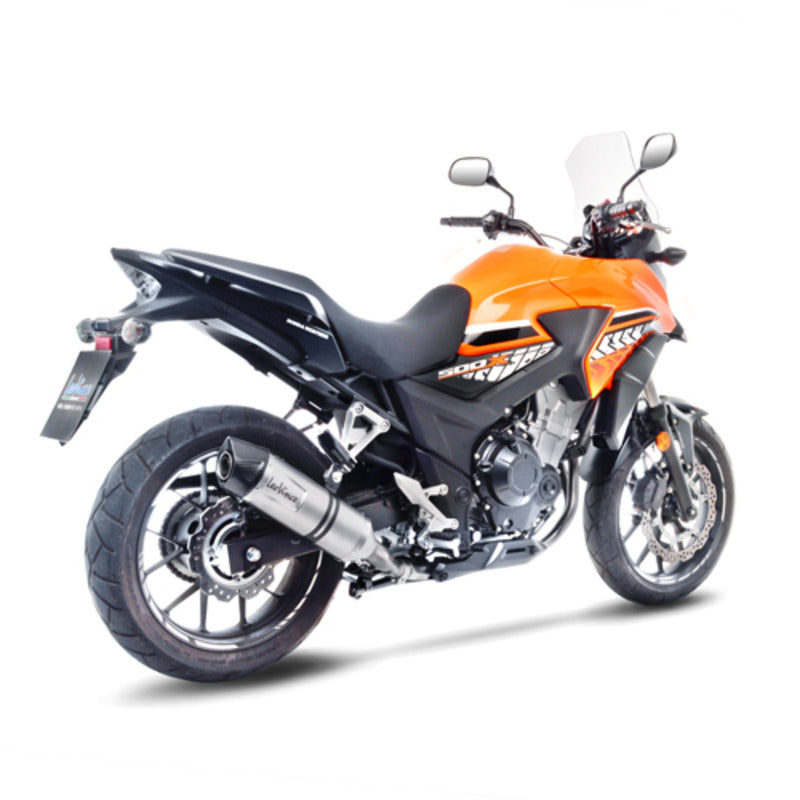 LV Slip-On A LV One Evo Stainless CB500 F / CBR500 R '16>'18 / CB500 X '17>'18 (Not W Orig. Center Stand)