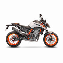Load image into Gallery viewer, LV One Evo Carbon Fiber Slip-On Muffler w/Carbon End Cap for KTM 790 Duke/790 Duke L A2 18-20/890 Duke/L/R 20-22