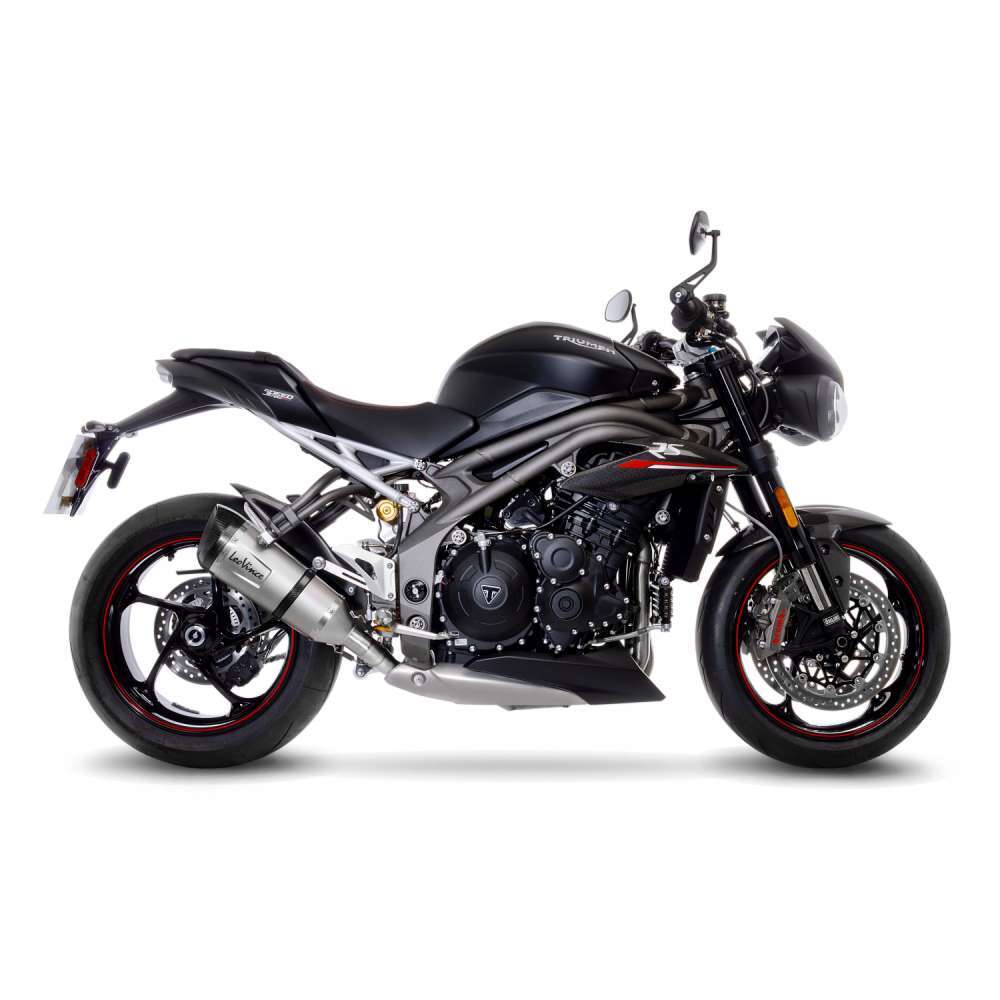 LV Slip-On A Factory S Stainless Speed Triple 1050 Rs/S '18>'20