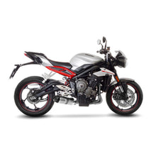 Load image into Gallery viewer, LV Slip-On LV One Evo Sc Stainless Street Triple 765 S/Sa2/R/R Lrh/Rs '17>