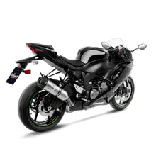 Load image into Gallery viewer, LV One Evo Stainless Steel Slip-On Muffler w/Carbon End Cap for Kawasaki ZX-6R Ninja 19-20