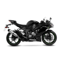 Load image into Gallery viewer, LV One Evo Stainless Steel Slip-On Muffler w/Carbon End Cap for Kawasaki ZX-6R Ninja 19-20