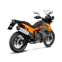 Load image into Gallery viewer, LV One Evo Stainless Steel Slip-On Muffler w/Carbon End Cap for KTM 790 Adventure/R 19-20/890 Adventure/L/R/Rally 21-22