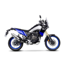 Load image into Gallery viewer, LV One Evo Stainless Steel Slip-On Muffler w/Carbon End Cap for Yamaha Tenere 700 19-22