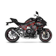 Load image into Gallery viewer, LV Pro Carbon Fiber Slip-On Muffler w/Shark Cut Carbon End Cap for Kawasaki Z H2 1000 20-22